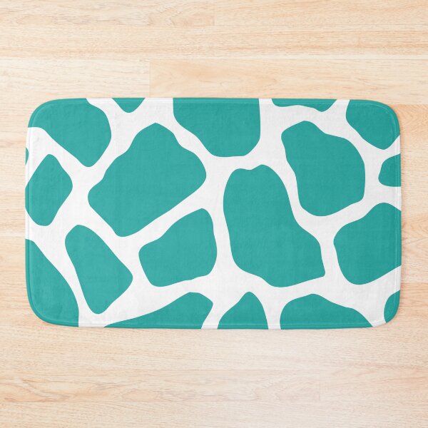 Item preview, Turquoise abstract pebbles pattern designed and sold by BattaAnastasia.