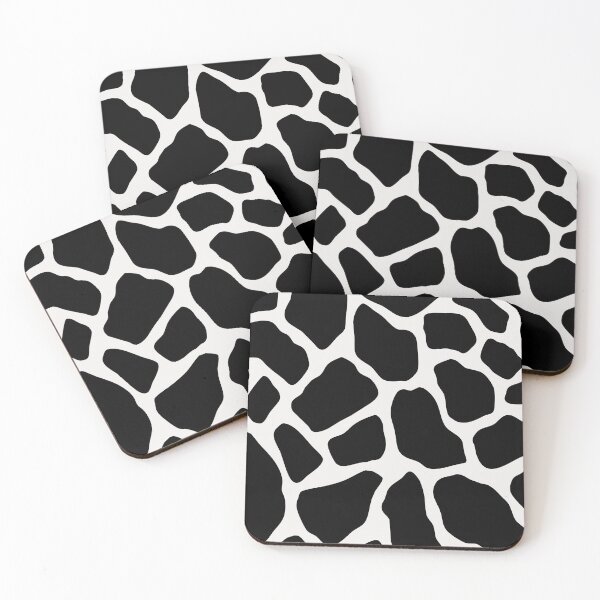 Item preview, Black abstract pebbles pattern designed and sold by BattaAnastasia.