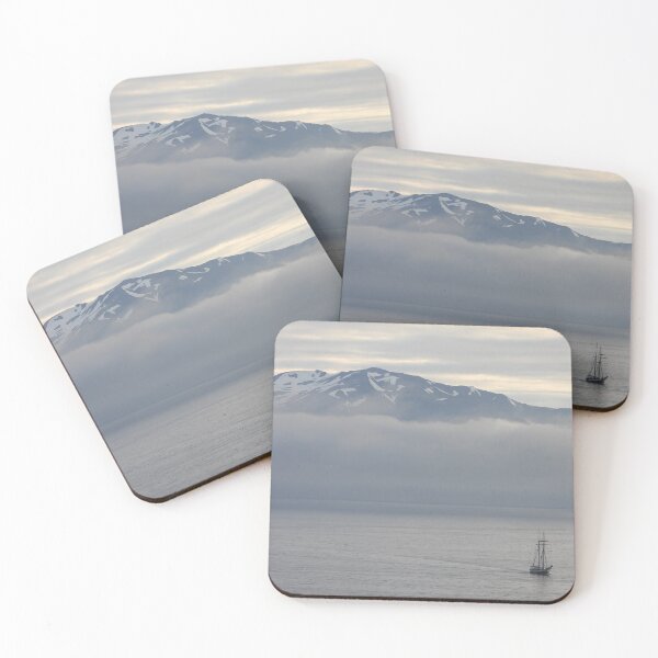 Item preview, Sailboat in beautiful fjord designed and sold by DrAgonPhotos.