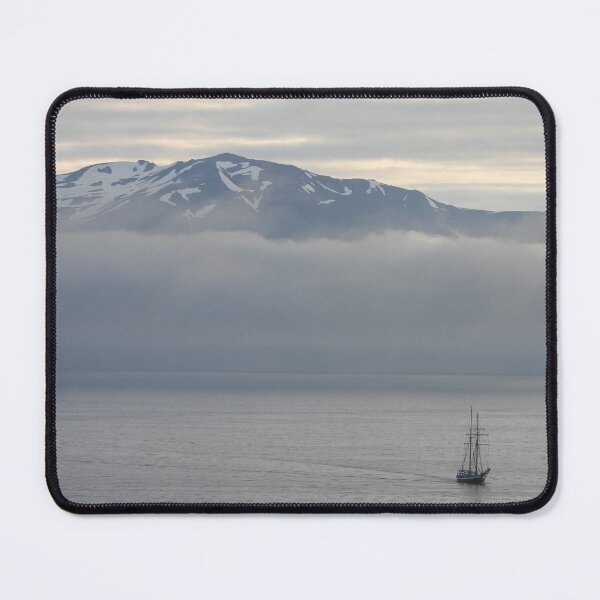Item preview, Sailboat in beautiful fjord designed and sold by DrAgonPhotos.