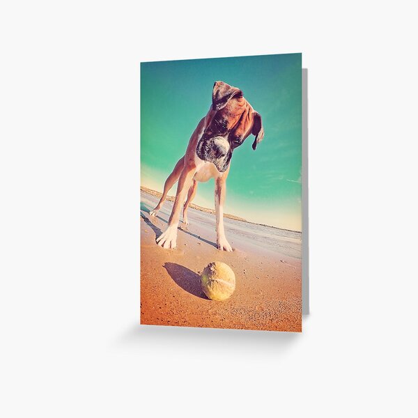 Item preview, Beach Boxer Dog designed and sold by Amelles.