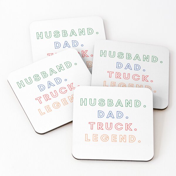 Item preview, Husband dad trucker legend designed and sold by Hichem Ben Boubaker.