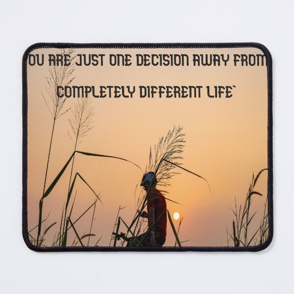 Item preview, You are just one decision away from a completely different life designed and sold by NesgwenSing.