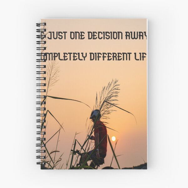Item preview, You are just one decision away from a completely different life designed and sold by NesgwenSing.