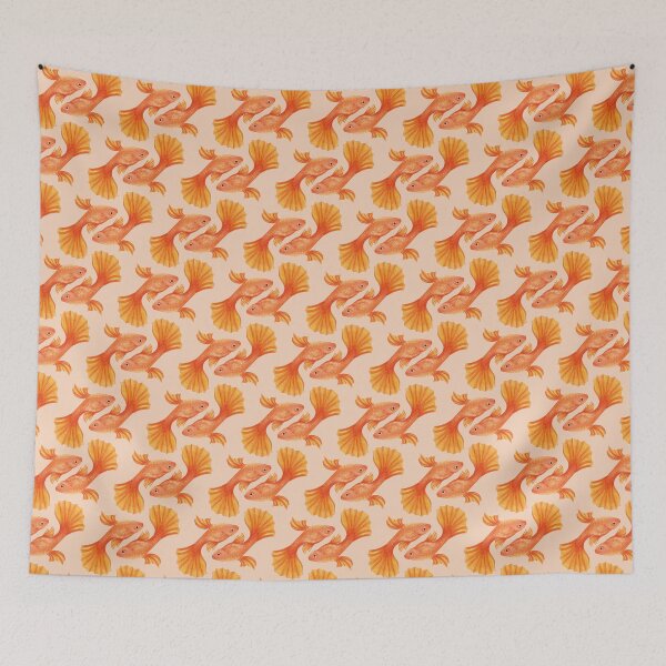 Item preview, Golden Fish Pattern designed and sold by rnmarts.