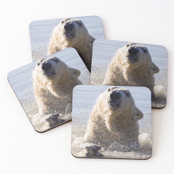Item preview, Polar Bear Making a Splash designed and sold by LFPPhotography.