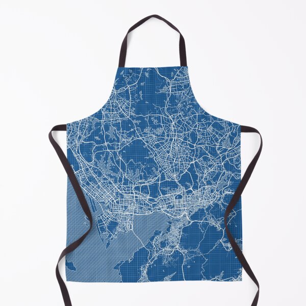 Item preview, Shenzhen City Map of Guangdong, China - Blueprint designed and sold by deMAP.