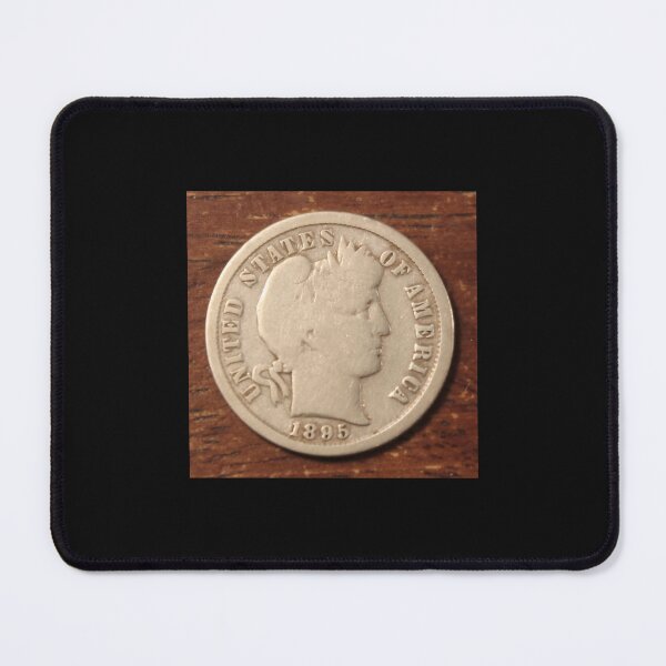 Item preview, 1895 Barber Dime designed and sold by coinsxcrochet.
