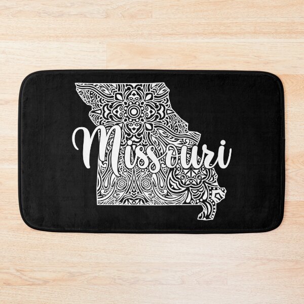 Item preview, Patriotic Decorative Mandala Style Map of Missouri designed and sold by mrhighsky.
