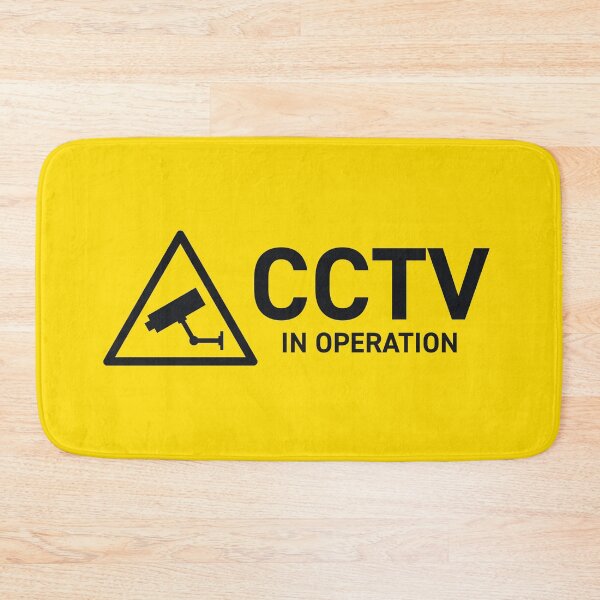Item preview, CCTV In Operation Safety Warning Sign designed and sold by VoodooCircus.