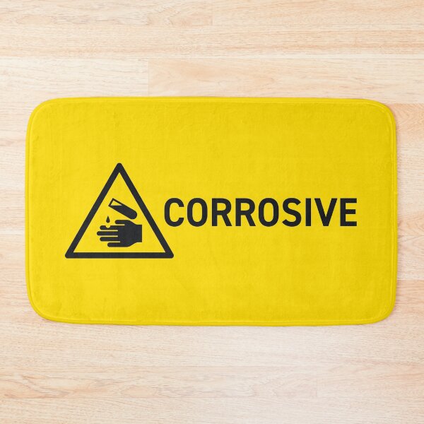 Item preview, Corrosive Safety Warning Sign designed and sold by VoodooCircus.