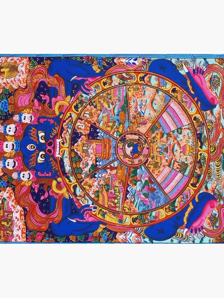 Buddhist Reincarnation Painting Tapestry sold by Imtiaz Shaikh SKU