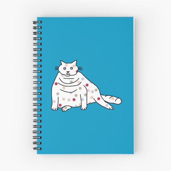Item preview, Spotty Chonk Cat in the Magentaverse with Viva Magenta Dots designed and sold by ellenhenry.