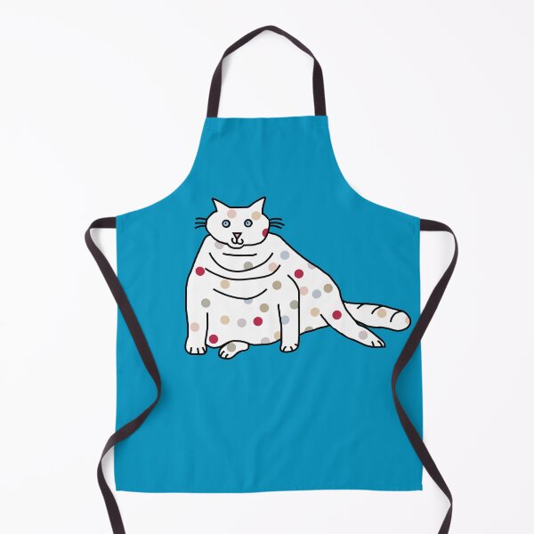 Item preview, Spotty Chonk Cat in the Magentaverse with Viva Magenta Dots designed and sold by ellenhenry.
