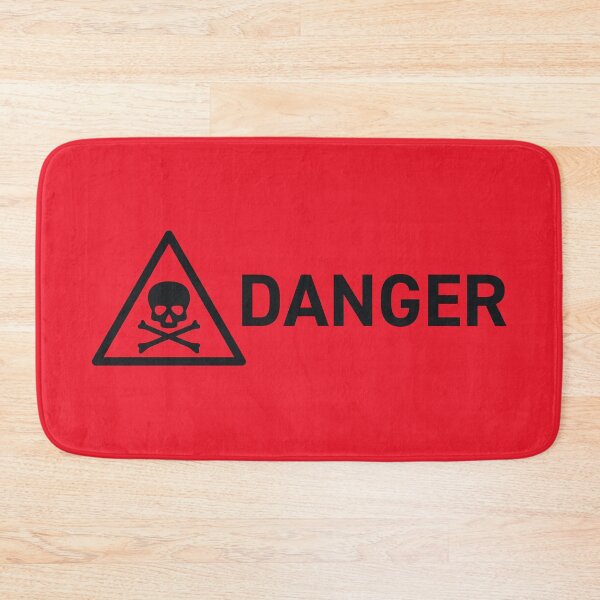 Item preview, Danger Safety Warning Sign Red designed and sold by VoodooCircus.