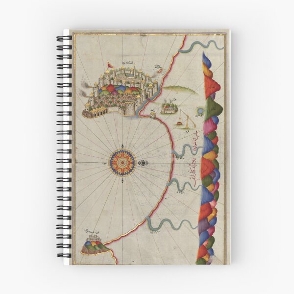 Item preview, Piri Reis Map of Alanya Ancient Design designed and sold by Xx4thseasonxX.