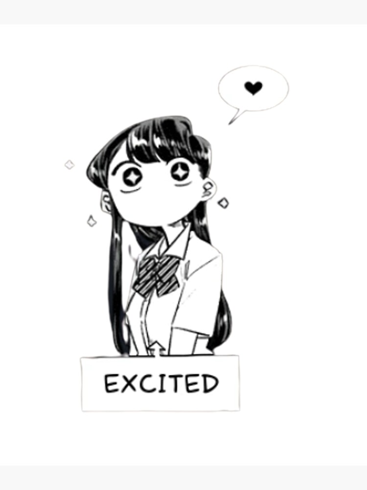 Blushing Komi-san Poster for Sale by PegShop