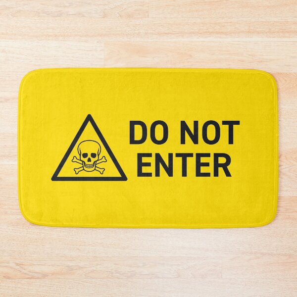 Item preview, Do Not Enter Safety Warning Sign designed and sold by VoodooCircus.