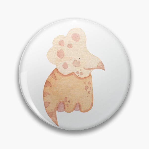 Item preview, Orange cute dinosaur designed and sold by alisonsadler.