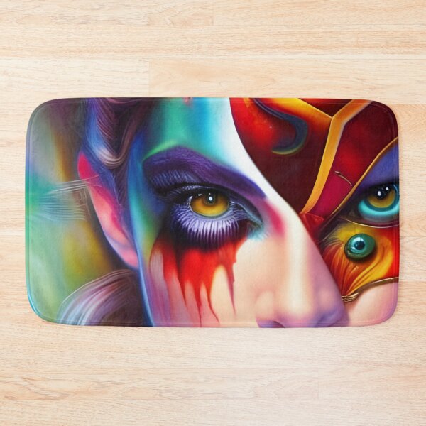 Item preview, Rainbow Interdimensional Girl designed and sold by DoublecrashArt.