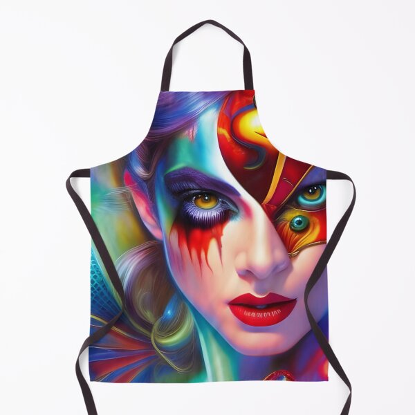 Aperçu de l'œuvre Fille interdimensionnelle arc-en-ciel créée et vendue par DoublecrashArt.