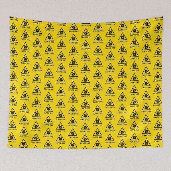 Item preview, Guard Dog Pet Safety Warning Sign designed and sold by VoodooCircus.
