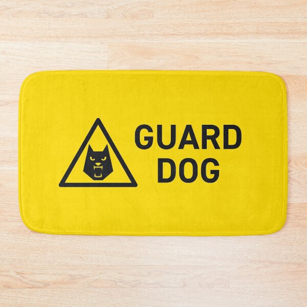 Item preview, Guard Dog Pet Safety Warning Sign designed and sold by VoodooCircus.