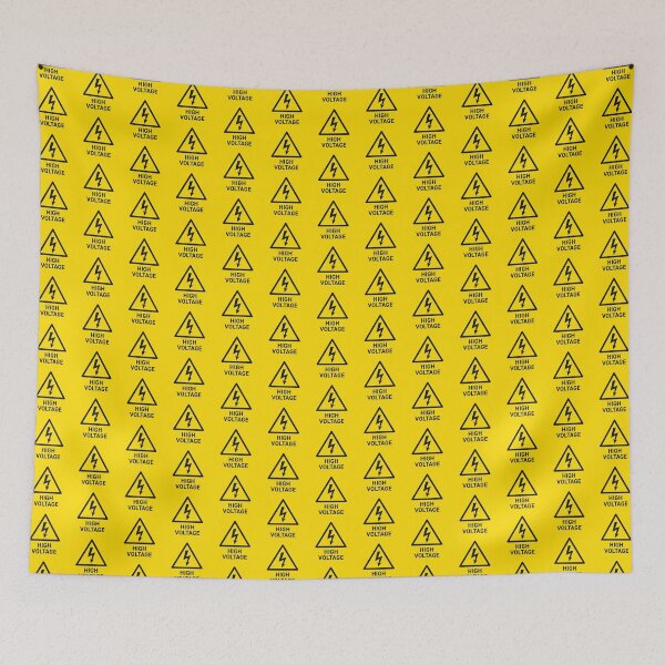 Artikelvorschau, High Voltage Electricity Safety Warning Sign entworfen und verkauft von VoodooCircus.