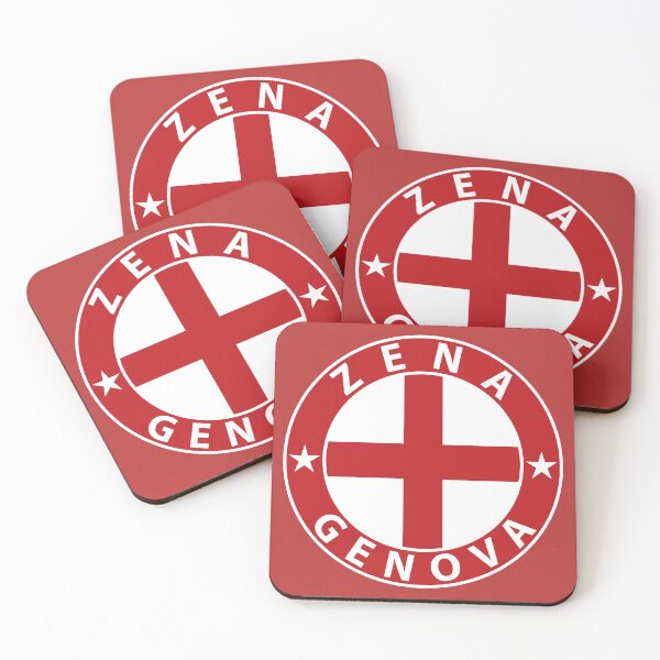 Item preview, Genoa flag coat of arms designed and sold by Skykratzer.