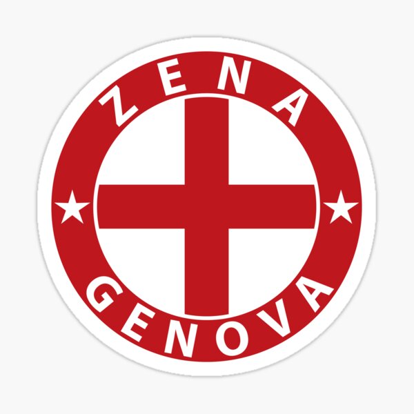 Item preview, Genoa flag coat of arms designed and sold by Skykratzer.