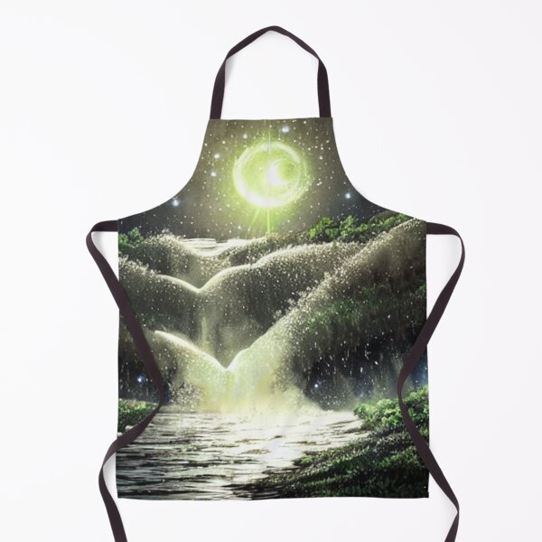 Item preview, Starry Sky Fantasy: A Stairway of Flowing Water in Realistic Design designed and sold by D3monic.