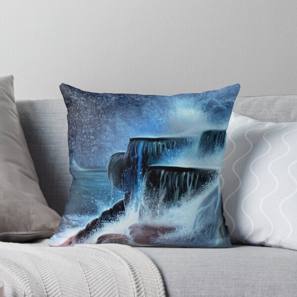 Item preview, Fantasy Stairway of Flowing Water in Realistic Dusk Starry Sky designed and sold by D3monic.