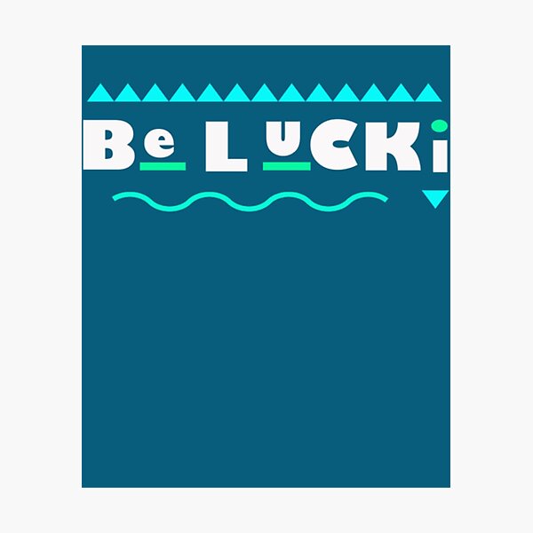 Item preview, Be Lucki  designed and sold by Emmanos.