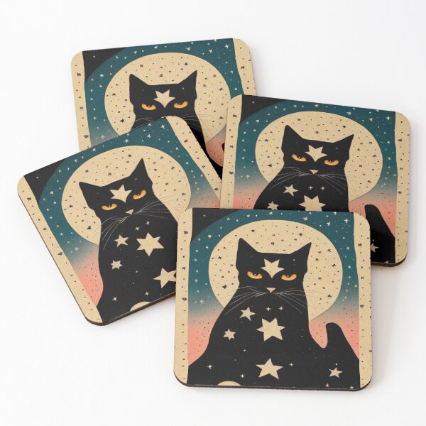 Item preview, Mystical Whiskers: The Feline Fortune Teller - Cat Tarot Card designed and sold by WILDEVIOLET.