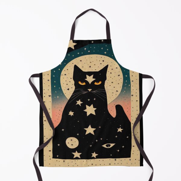 Item preview, Mystical Whiskers: The Feline Fortune Teller - Cat Tarot Card designed and sold by WILDEVIOLET.