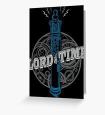 Steampunk Sonic Screwdriver Greeting Card