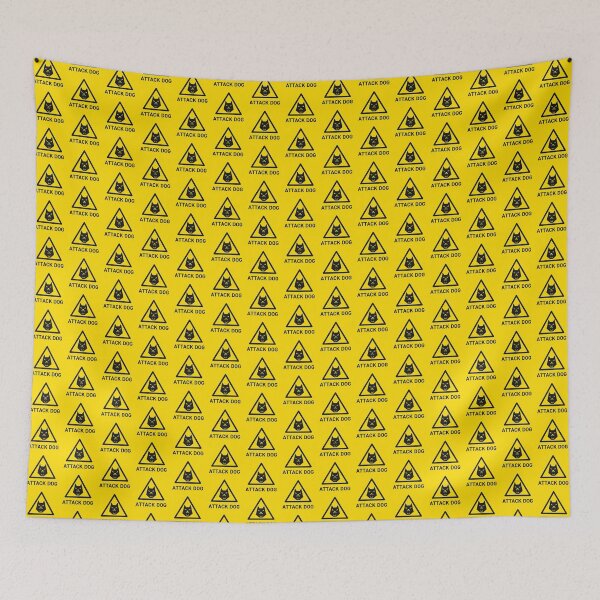 Item preview, Attack Dog Pet Safety Warning Sign designed and sold by VoodooCircus.