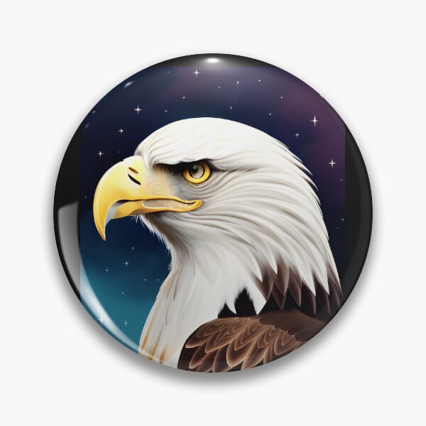 Item preview, Majestic bald eagle designed and sold by Planetporridge.