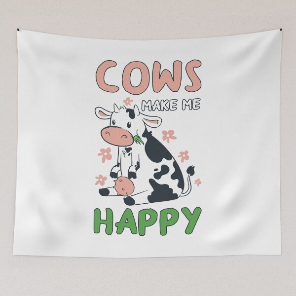 Item preview, Cows Make Me Happy designed and sold by jie lin.
