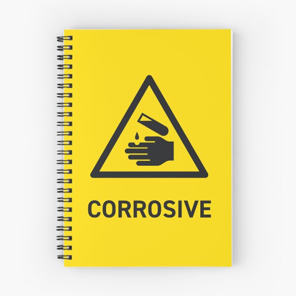 Item preview, Corrosive Safety Warning Sign designed and sold by VoodooCircus.