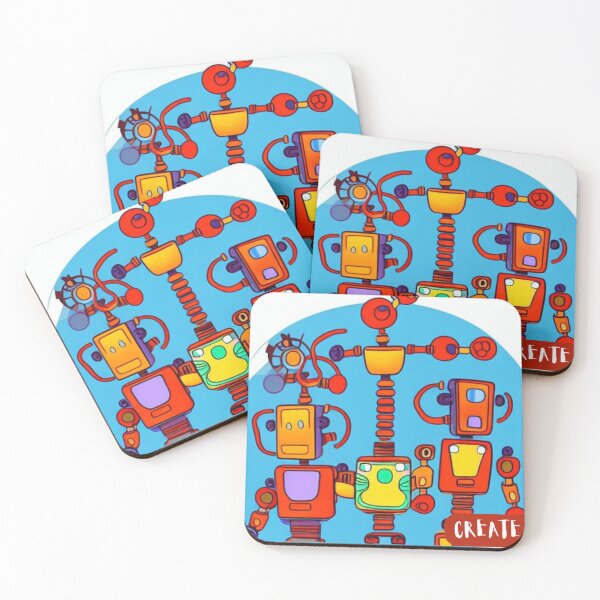 Item preview, Robots with Strange Future Machine designed and sold by HanaiPrint.