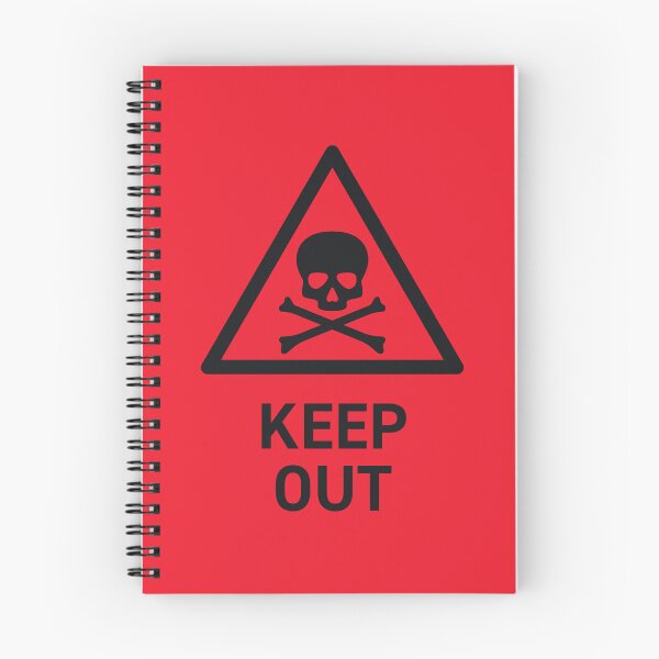 Item preview, Keep Out Safety Warning Sign designed and sold by VoodooCircus.