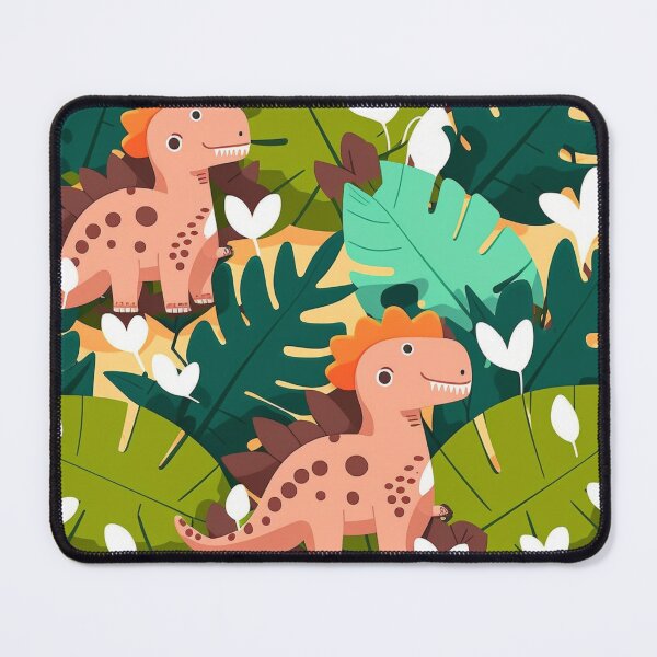 Item preview, Dino Patterns with Plam Leaves designed and sold by comicc.
