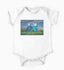 Butterfly - Morpho - I hate it when the colors run One Piece - Short Sleeve