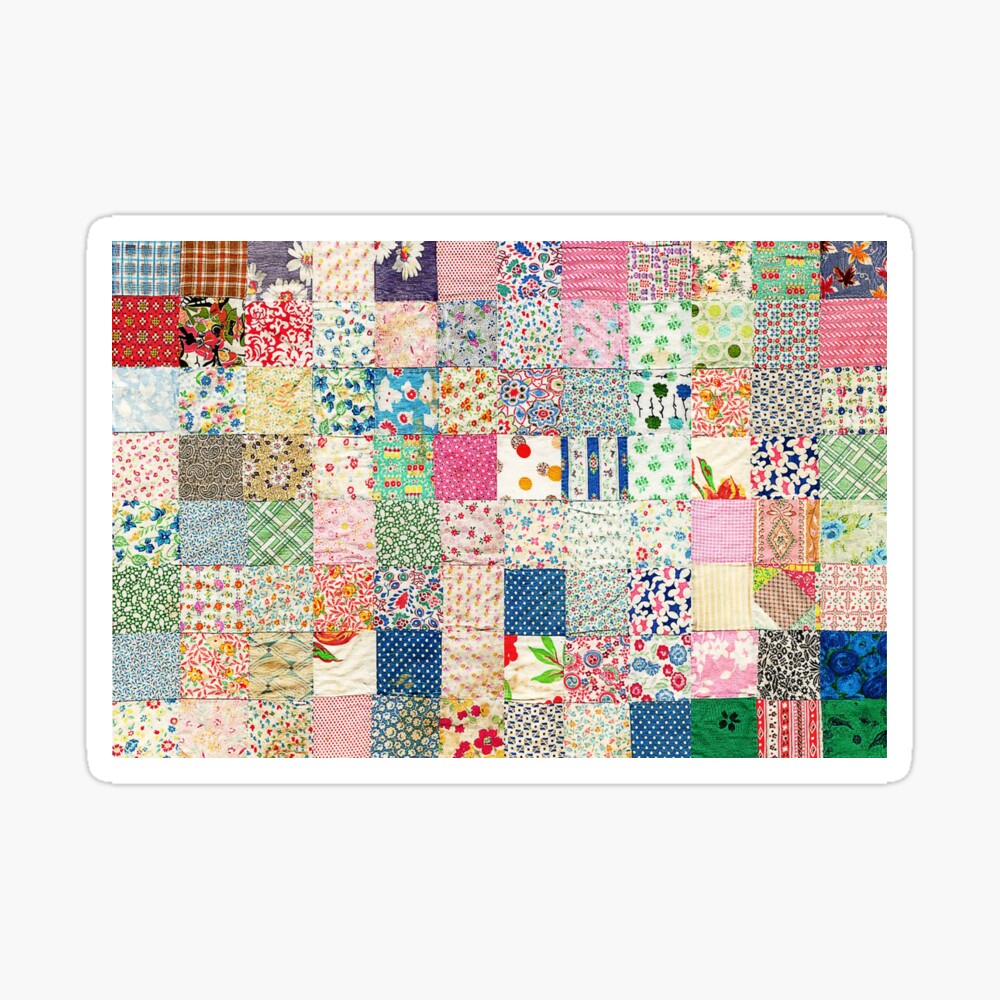 Vintage Patchwork Quilt Design | Laptop Sleeve