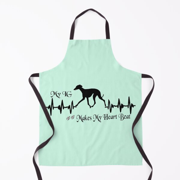 Item preview, Italian Greyhound Heart Beat designed and sold by pawsinprofile.