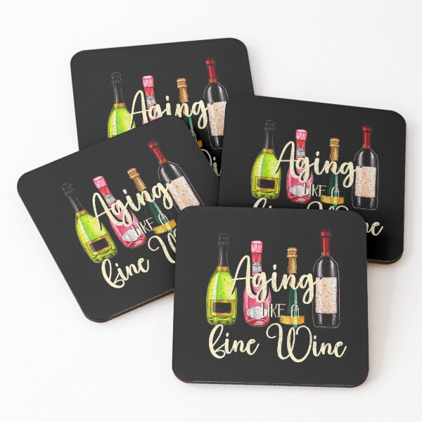 Item preview, Aging Like a Fine Wine, Wine Lovers, Aged to Perfection designed and sold by orangeblue21.