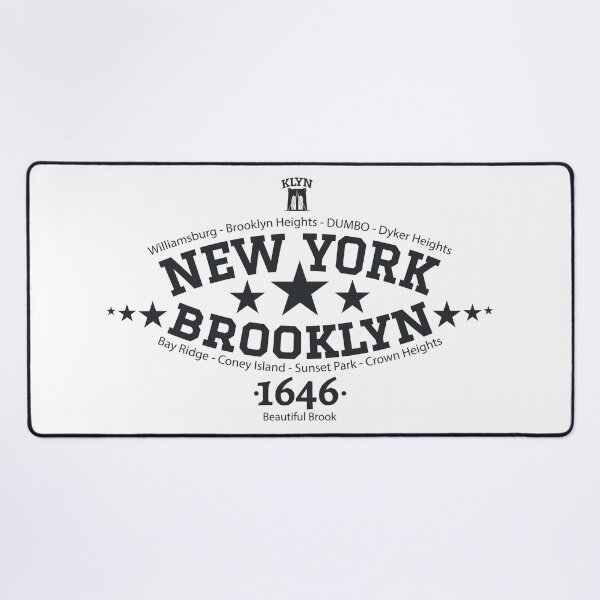 Item preview, New York Brooklyn, Brooklyn lettering, Brooklyn college style logo designed and sold by Boogosh.