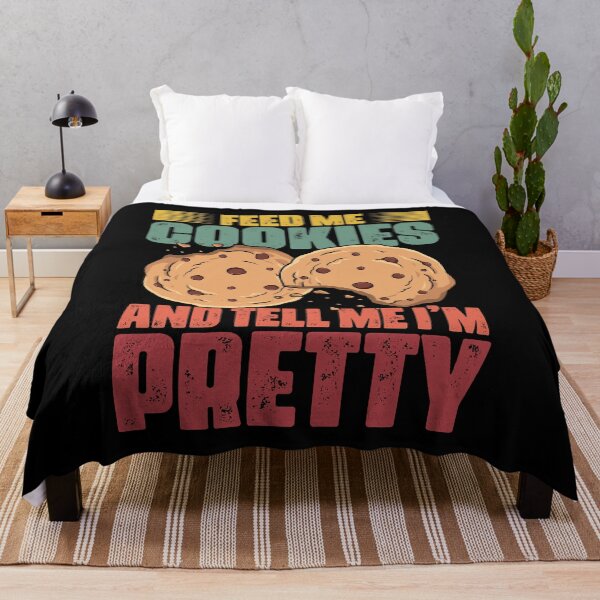 Item preview, Feed Me Cookies Retro Cookie Eater For A Cookie Eating Squad designed and sold by Nessshirts.