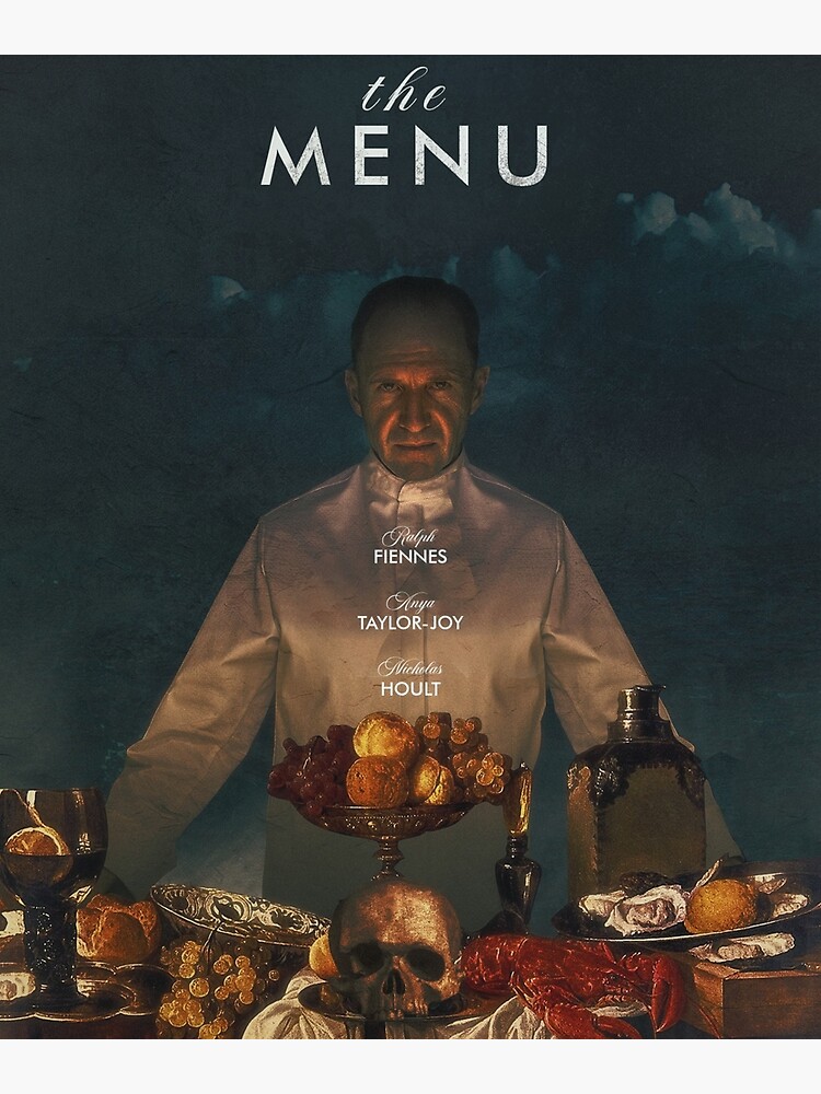 The Menu Movie Posters Offer Patrons a Painstakingly Prepared Film